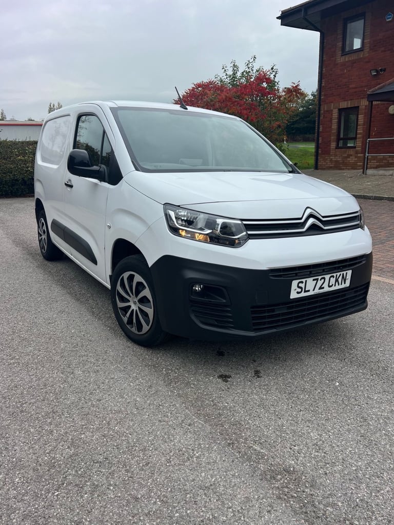 ONLY £10,500 Citroen, BERLINGO, Panel Van, 2022, Manual, 1499 (cc) Low Mileage White BLUEHDI NO VAT