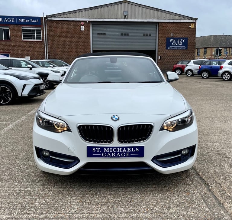 2017 BMW 2 Series 218D SPORT Convertible Diesel Manual