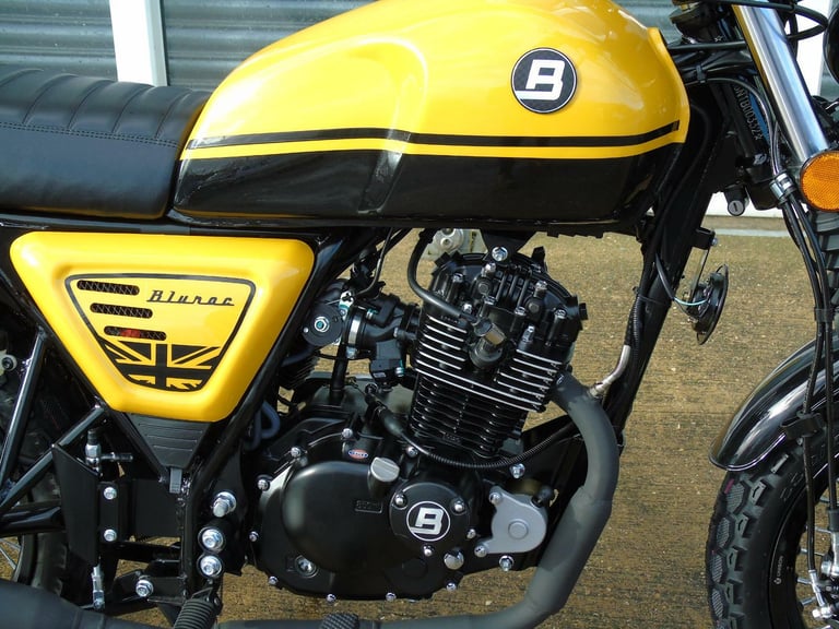 Bullit Motorcycles Bluroc Legend 125cc 2025 Brand New 2Yr Warranty, UK Delivery