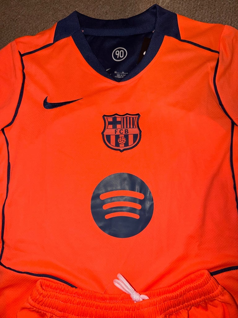 Barcelona 3rd Kids Shirt & Shorts 