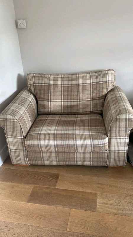 Tartan discount armchair next