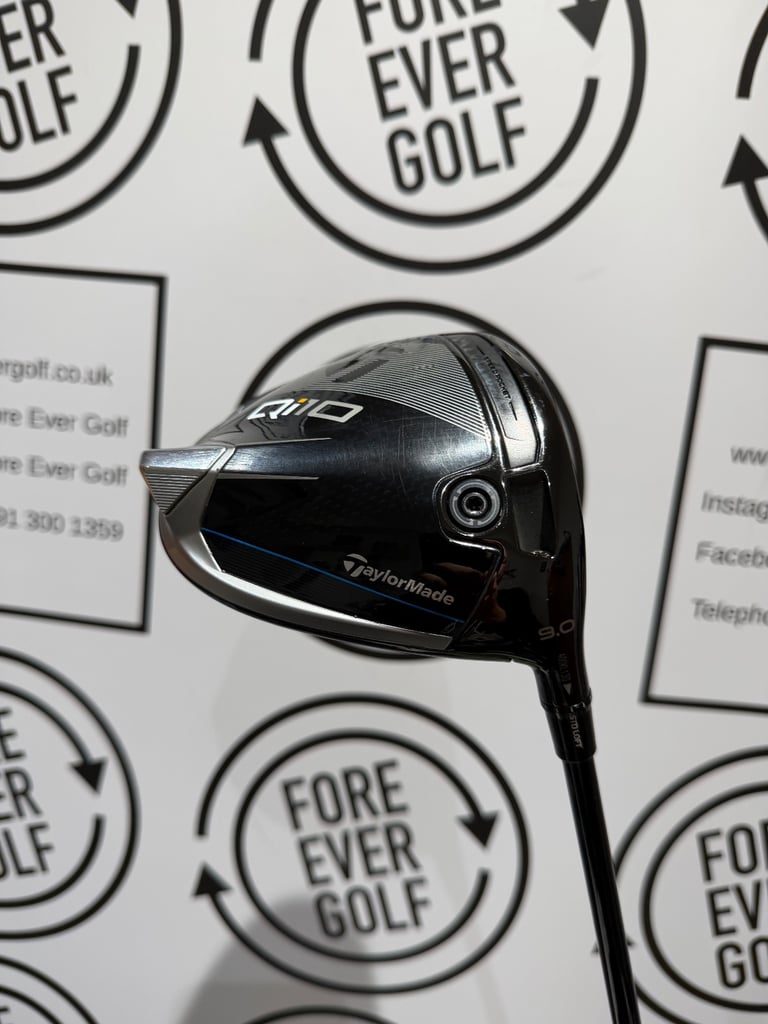 image for TAYLORMADE Qi10 DRIVER / 9 Degree / RH / 50g Stiff Flex / V.GOOD USED
