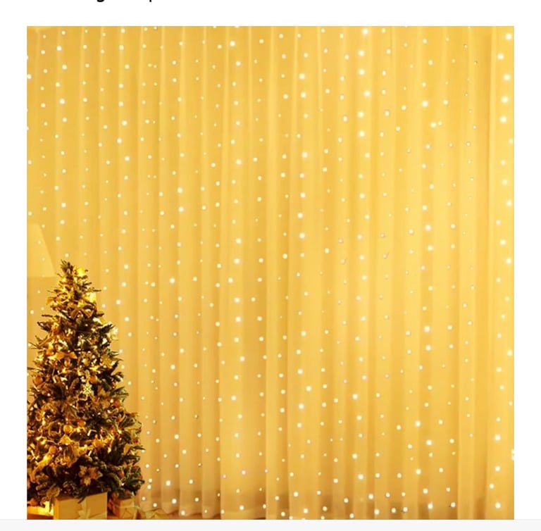image for Curtain fairy lights (brand new)
