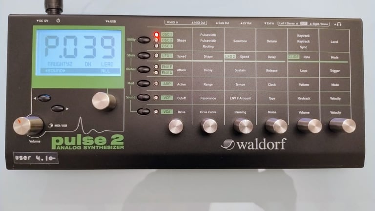 image for Waldorf Pulse 2 Analog Synthesizer - Black