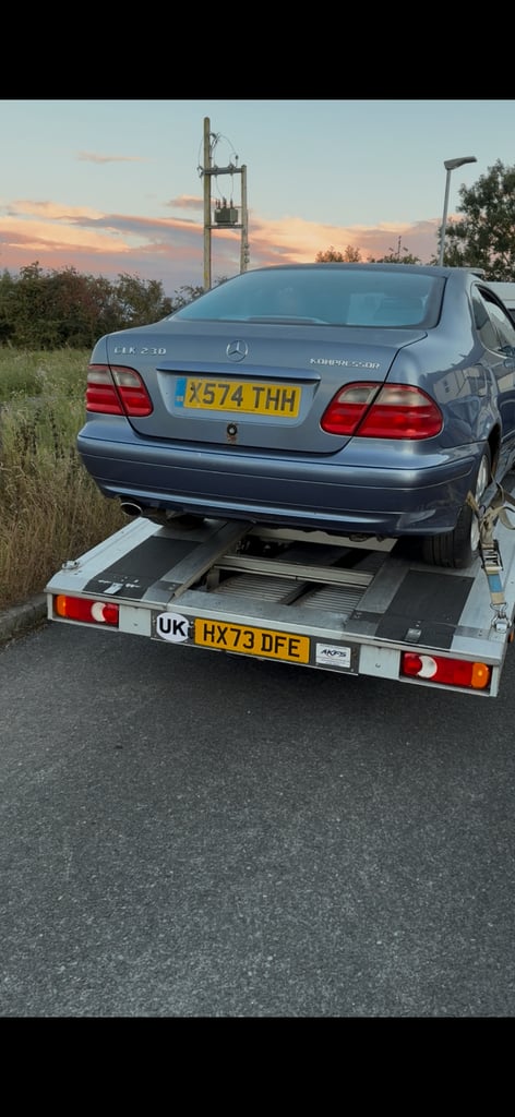 Mercedes CLK breaking for spares, seats door card etc