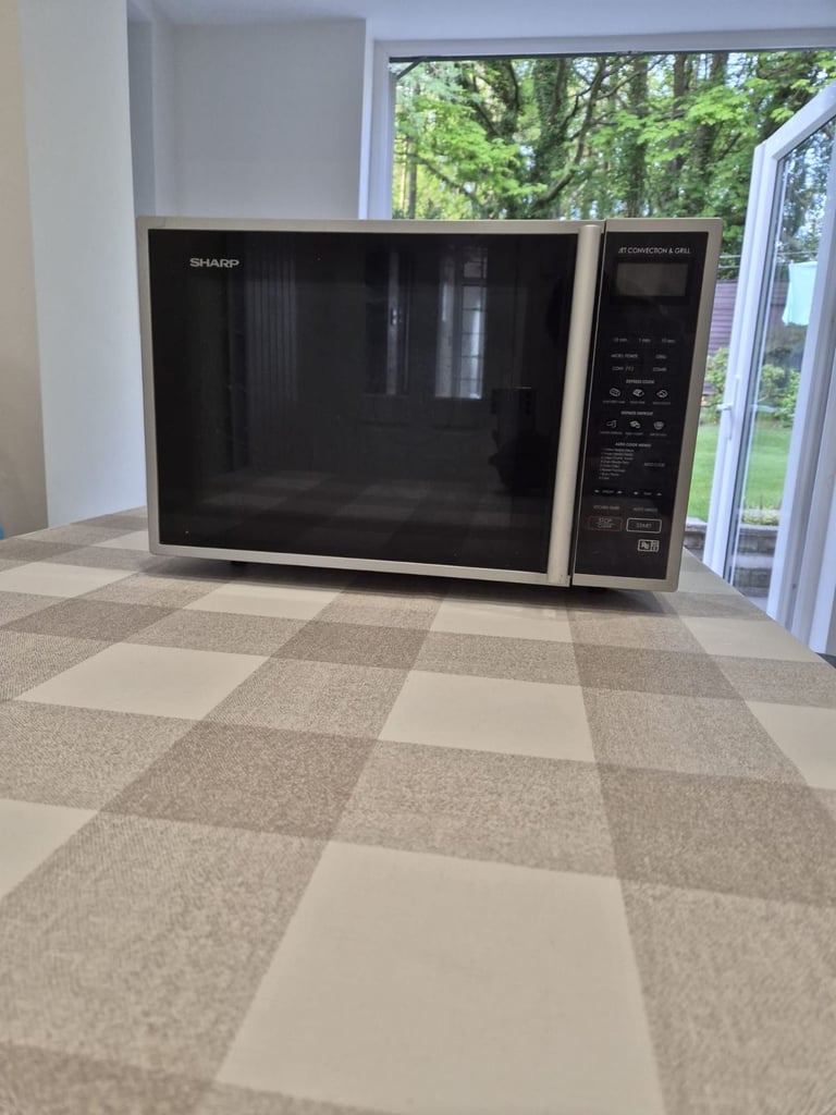 image for Sharp R959SLM 900W 40L Touch Control Freestanding Combi Microwave Oven