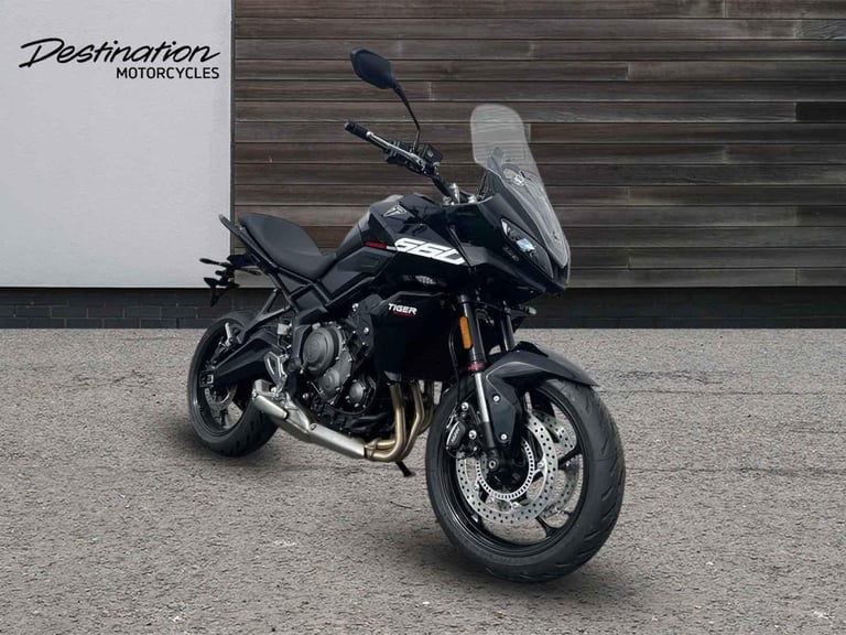 2025 Triumph Tiger Sport 660 STANDARD COLOUR Petrol black 6 Speed
