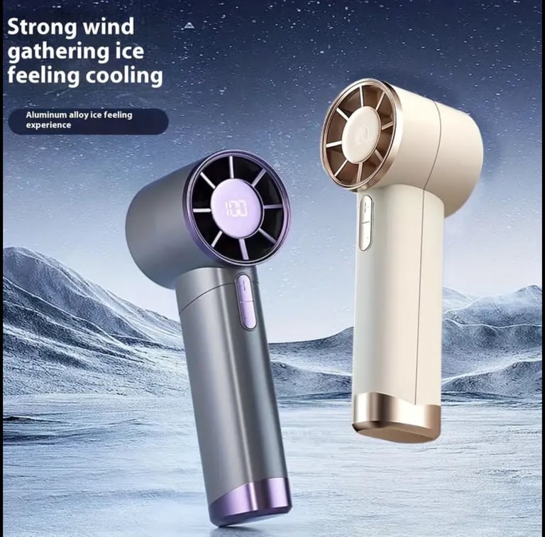 image for Portable Fan with LED Display 