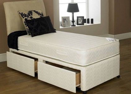🚚 High Quality DIVAN Bed 4FT6 >> With Storage Drawers + Mattress >> Save 20% 💎