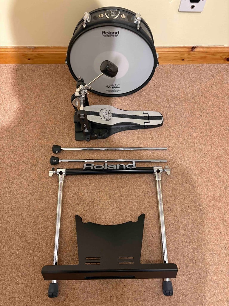 Roland TD30KSE Drum Kit with upgrade and extras