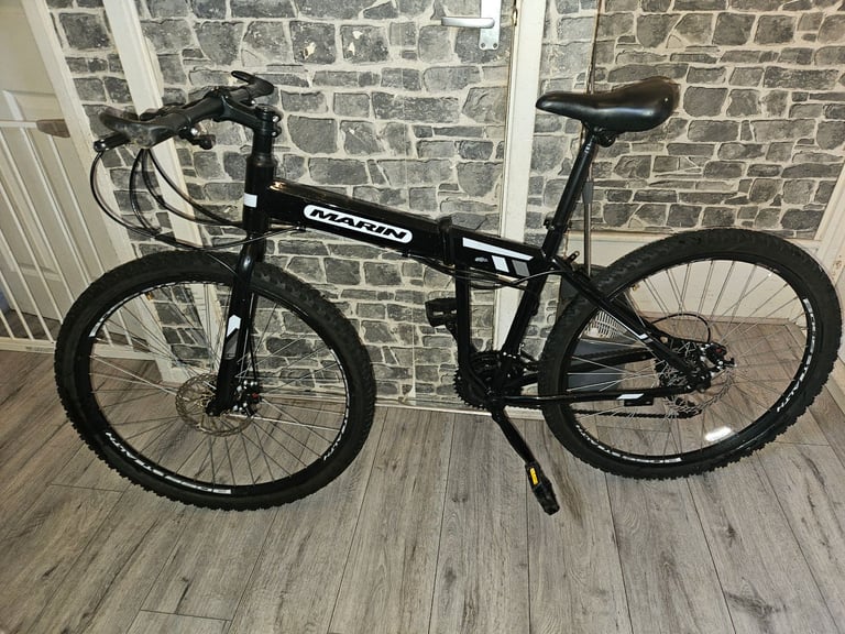 Folding mountain bike