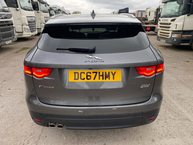 2018 JAGUAR F -PACE PORTFOLIO AWD DIESEL SUV DAMAGED SALVAGE CAT N NO DAMAGE