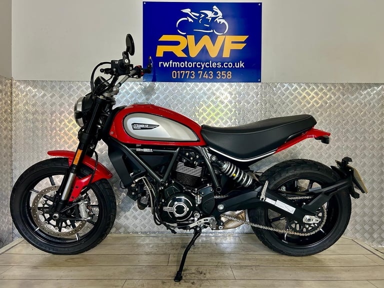 DUCATI SCRAMBLER 800, 2021, ONLY 1 OWNER & 1,758 MILES!! EXCELLENT COND