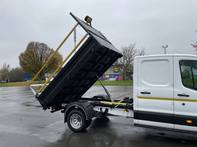 FORD TRANSIT 2.0 T350 LEADER ECOBLUE DOUBLE CAB TIPPER EURO 6 2022