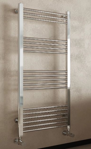image for Brand New Chrome Heated Towel Radiator 500 x 1200 mm