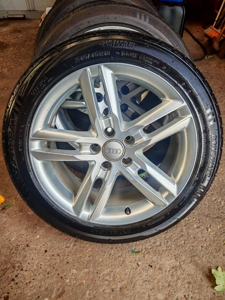 Audi a6/a4 alloy wheels x4 