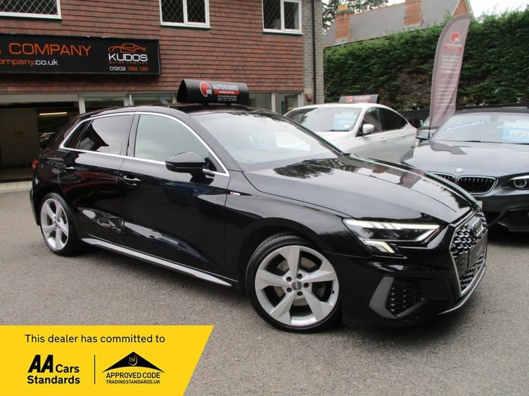 2020 Audi A3 1.5 TFSI 35 S line Sportback 5dr Petrol S Tronic Euro 6 (s/s) (150 ps) Hatchback Pet...