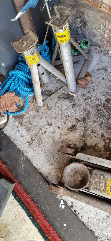 image for Master mechanic axle stands