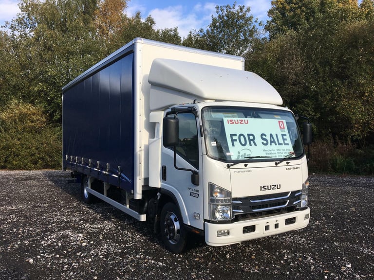 £57,997 + VAT NEW ISUZU FORWARD N75.190 E 7.5t Truck Curtainside Body with lift