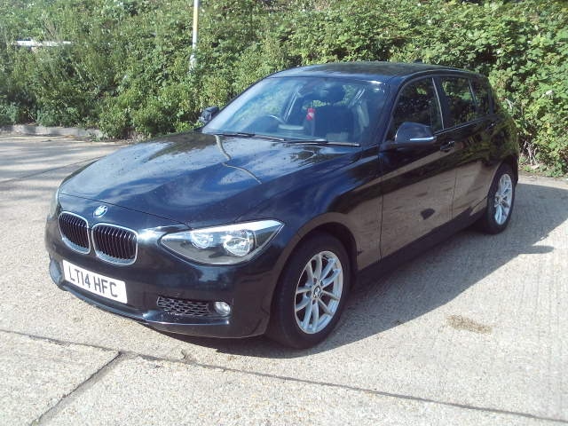 2014 BMW 1 Series 114d SE 5dr Black 61k Miles PSH Years MOT Warranty HATCHBACK Diesel Manual