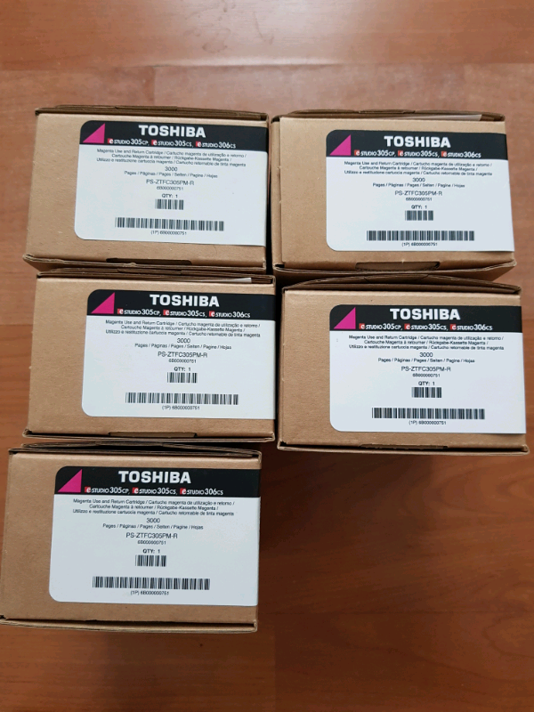 16 x Toshiba Cartridges for eStudio305cp, eStudio305cs, eStudio306cs