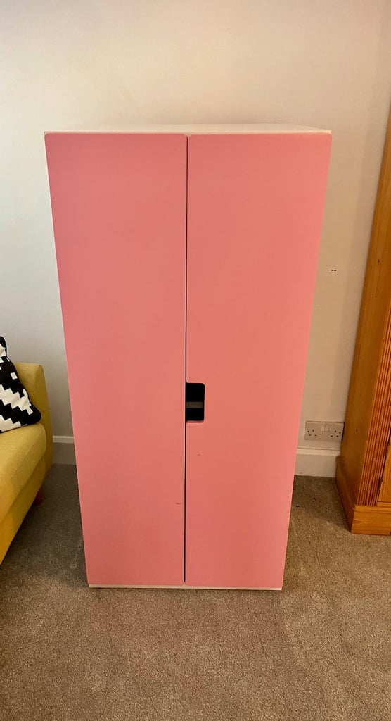 IKEA Stuva pink wardrobe