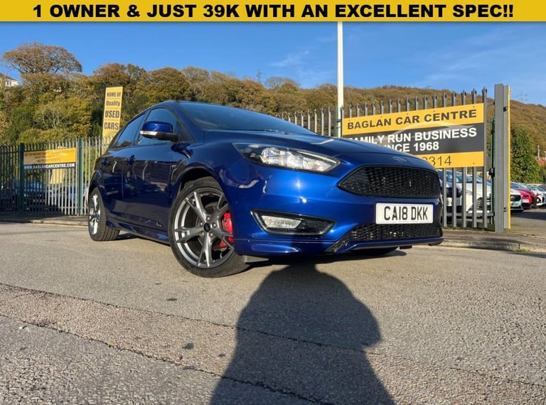 2018 Ford Focus 1.0T EcoBoost ST-Line X Hatchback 5dr Petrol Manual Euro 6 (s/s) (140 ps) Hatchba...