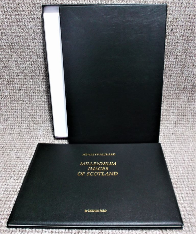 Signed limited edition of Millennium Images of Scotland No 98 of 4000, by Donald Ford.