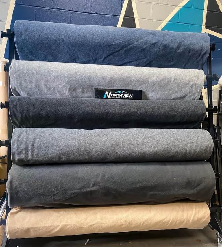 image for 4 Way Stretch Van Lining Carpet for Campervans, Transporter, Transit Custom, van Carpet Lining