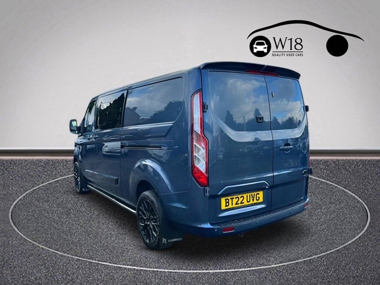 2022 Ford Transit Custom 2.0 300 EcoBlue Limited Crew Van Double Cab 5dr Diesel Manual L2 H1 Euro...