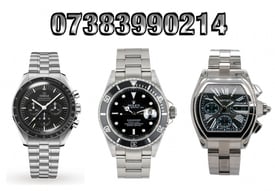We Buy Watch - Sell My Rolex Oyster Submariner / Omega Seamaster / Cartier Santos - WANTED