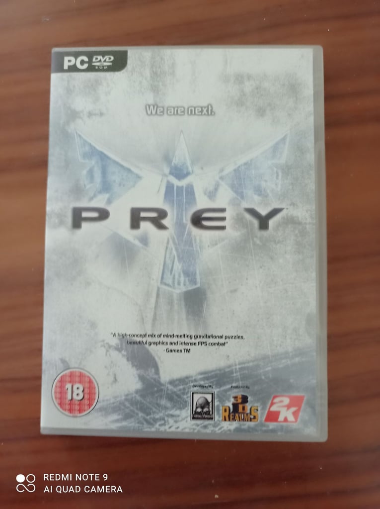 image for Prey PC DVD rom game