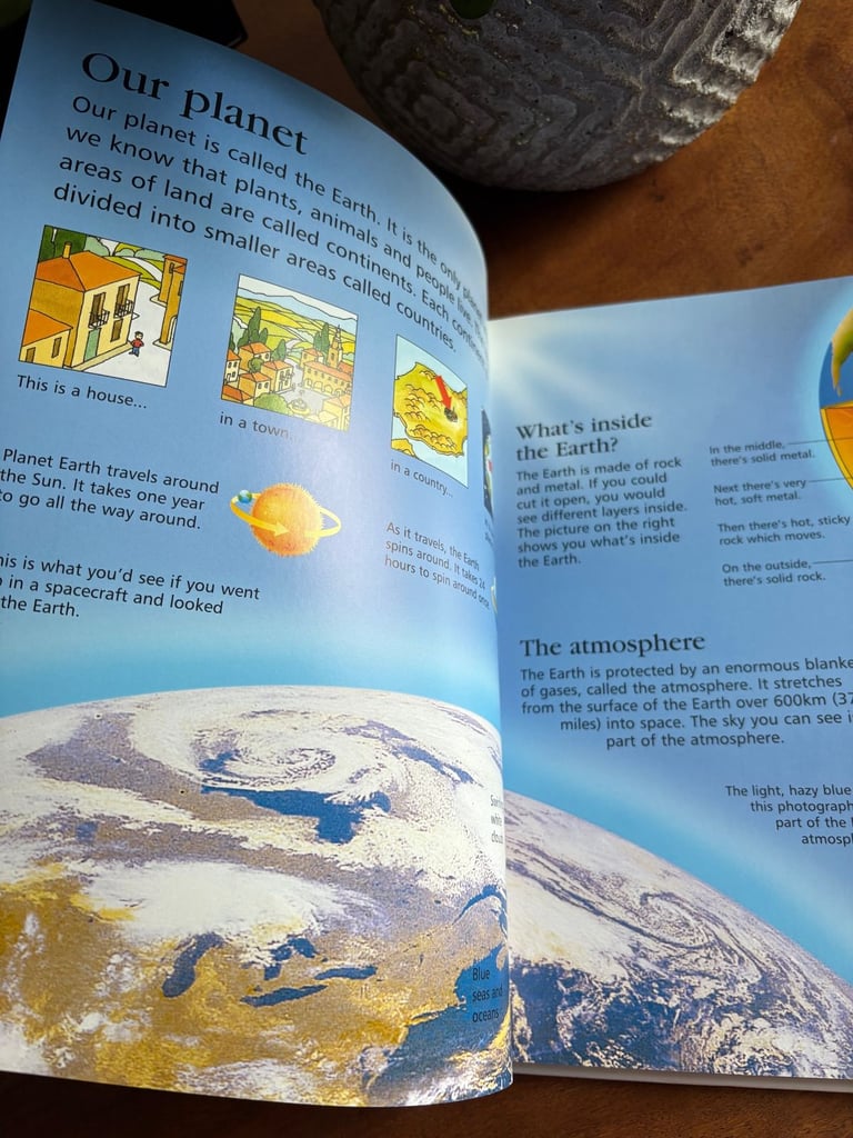 Usborne First Encyclopedia of our World 🌎