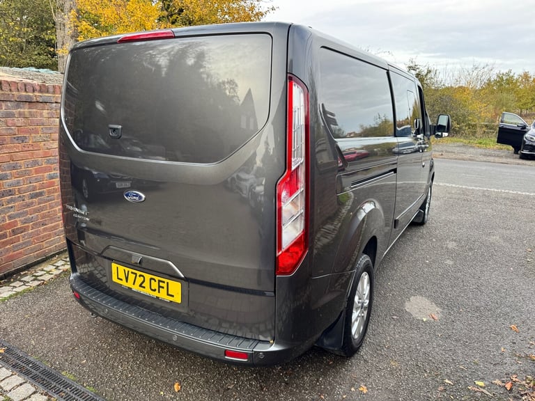 2022 FORD TRANSIT CUSTOM 320 CREW CAB 5 SEATS LIMITED + GREY + TAILGATE
