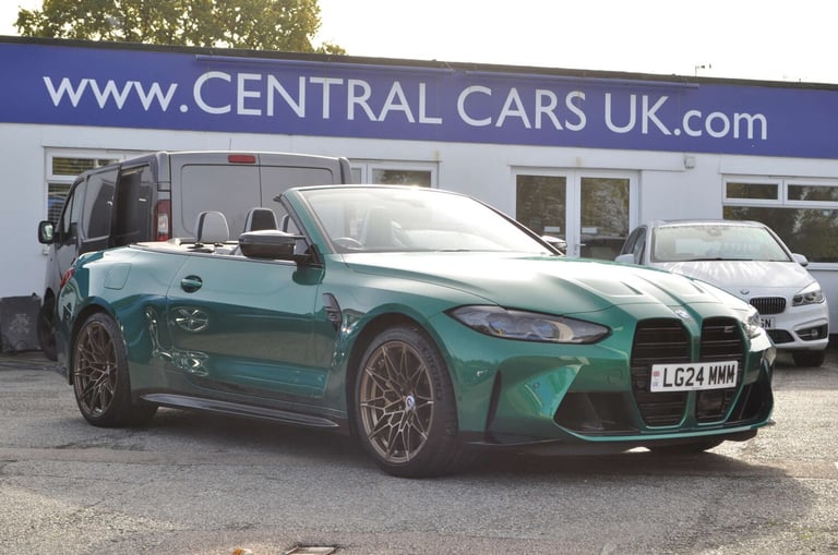 2024 BMW M4 M4 xDrive Competition M 2dr Step Auto CONVERTIBLE PETROL Automatic