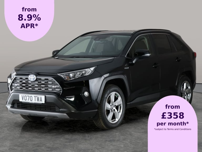 2020 Toyota RAV4 2.5 VVT-h Design SUV 5dr Petrol Hybrid CVT Euro 6 (s/s) (218 ps) - LED - RE Suv ...