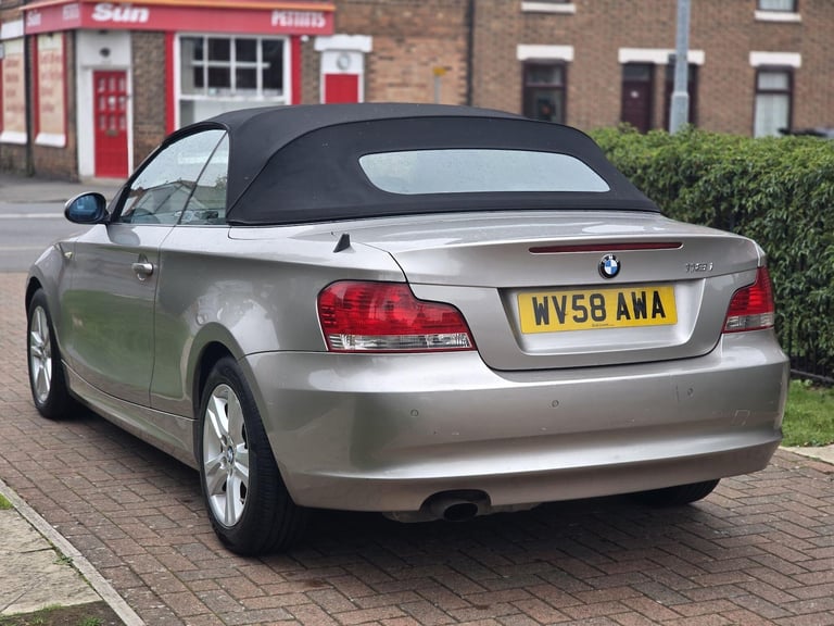 2008 BMW 1 Series 2.0 118i SE Euro 4 2dr CONVERTIBLE Petrol Manual