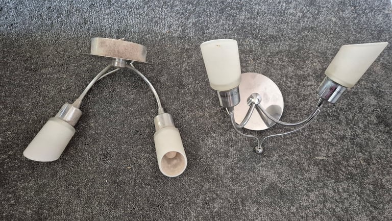 A pair of wall lights