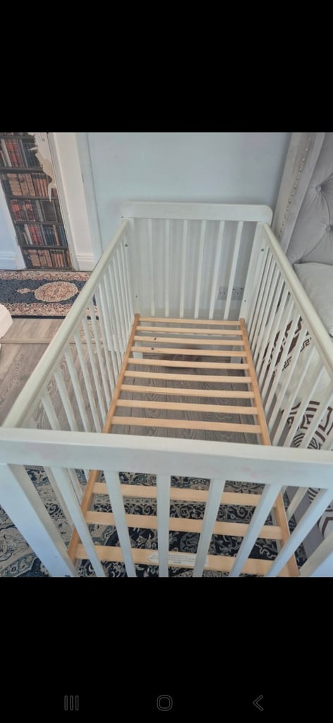 image for Cot with mattress 