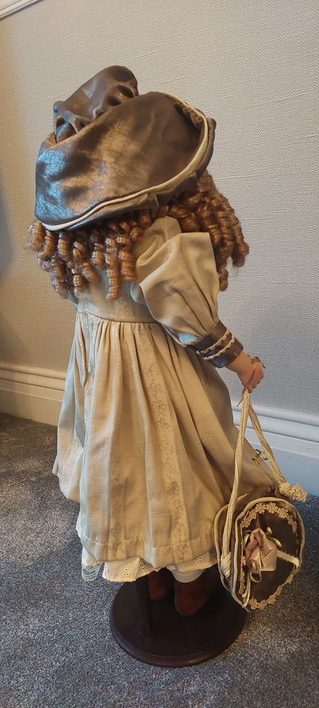 Victorian Porcelain Standing Doll