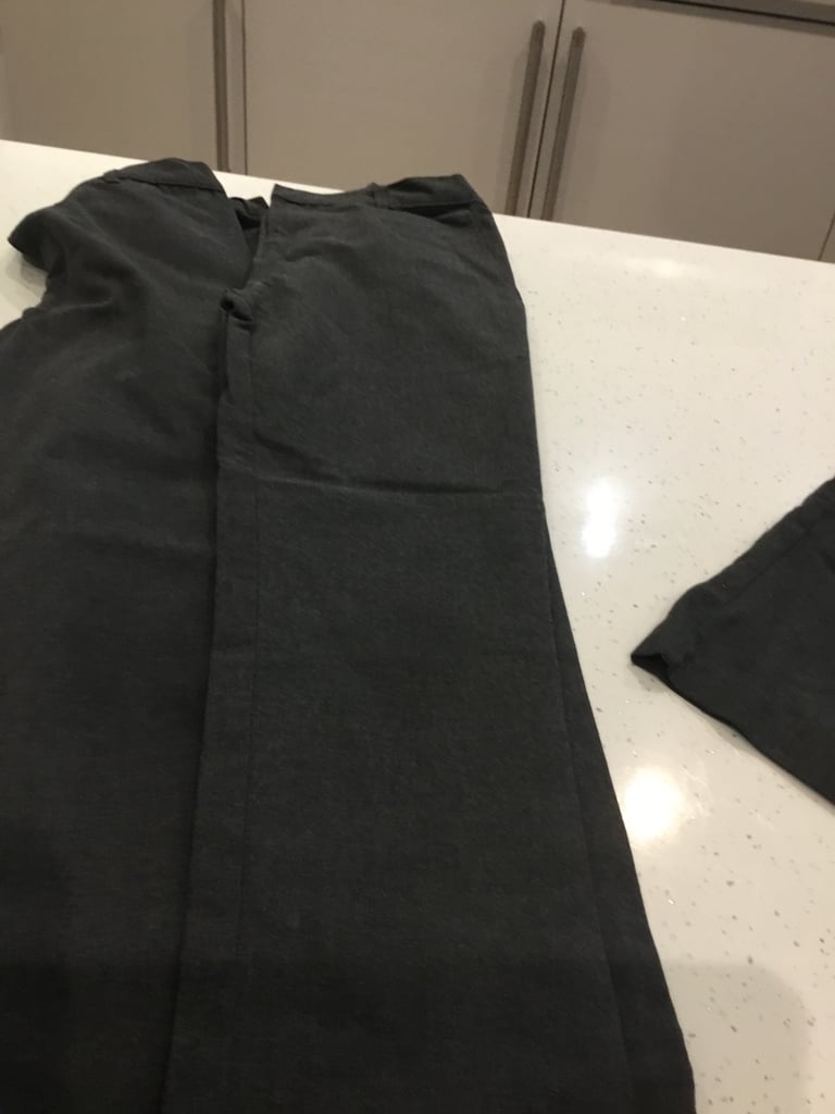 image for M and s school wear grey trousers 10/11 