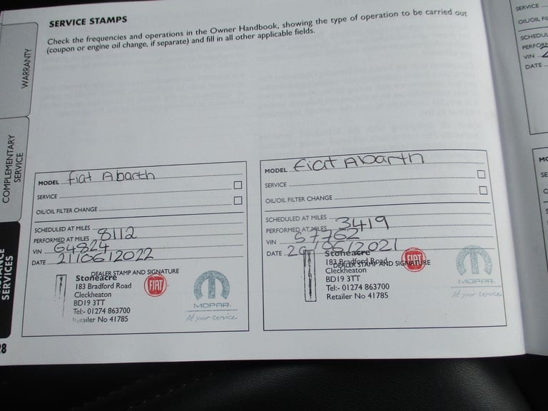 2020 Abarth 595 595 Turismo 1.4 Tjet 165hp HATCHBACK Petrol Manual