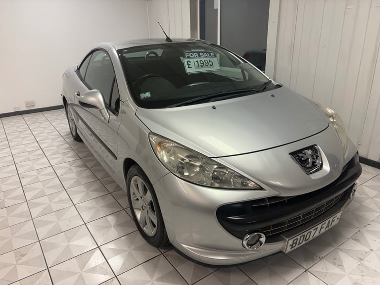 image for Peugeot, 207, Convertible, 2007, Manual, 1560 (cc), 2 doors