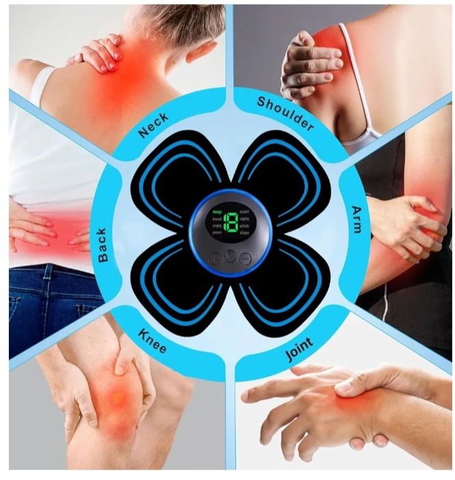 Portable Wireless TENS Unit – Effective Pain Relief for Back, Legs, Arms & Shoulders