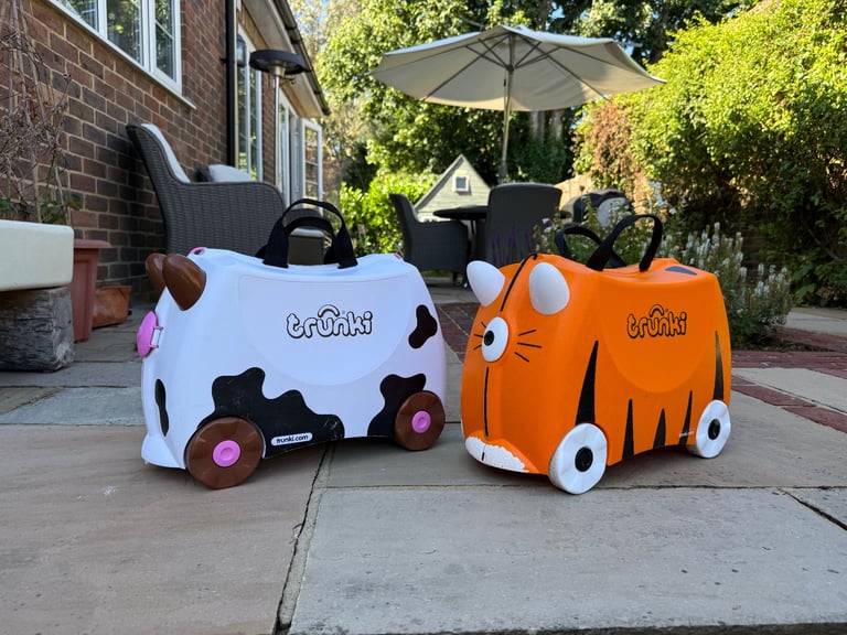 2 x Trunki suitcases