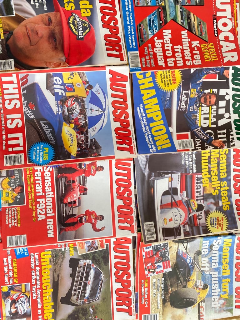 Autosport Magazines Bulk Job lot - over 350 copies. F1 90's onwards.