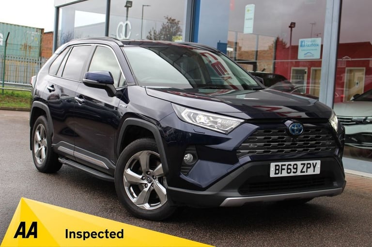 2019 69 TOYOTA RAV4 2.5 VVT-H EXCEL SUV 5DR PETROL HYBRID CVT 4WD EURO 6 (S/S) (