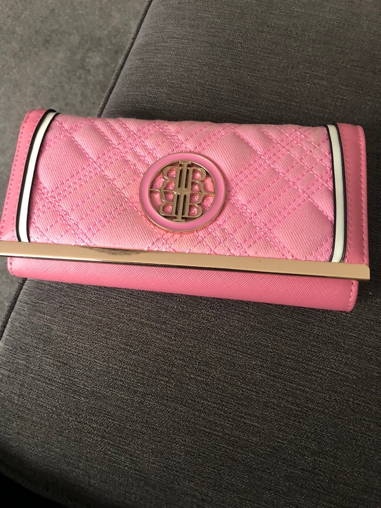 Pink purse used