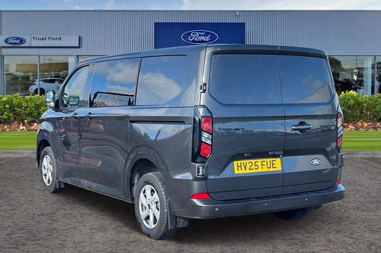 2025 Ford Transit Custom 320 Limited L1 SWB Double Cab In Van FWD 2.0 EcoBlue 136ps Low Roof, CAM...