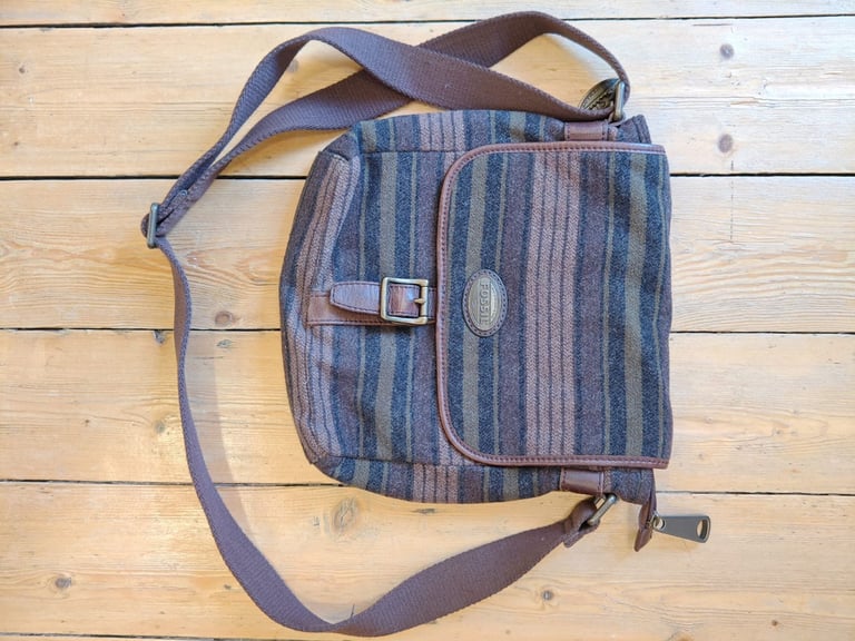 image for Fossil Crossbody Messenger Bag Felt Medium Size